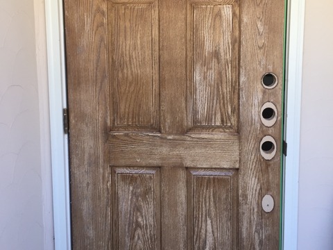 15-92　樹脂製ドア塗装