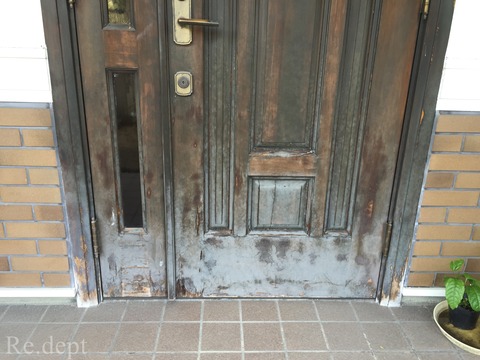 17-35　玄関ドア劣化補修