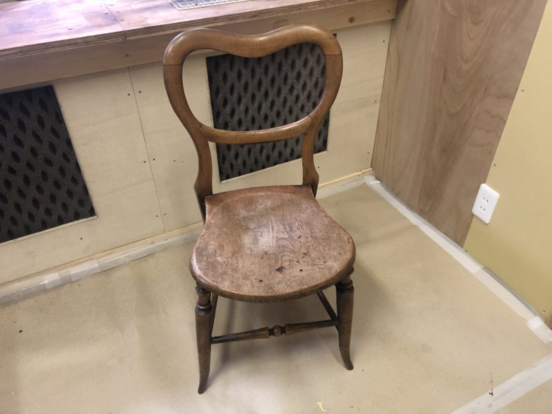 19-71  椅子 塗装補修