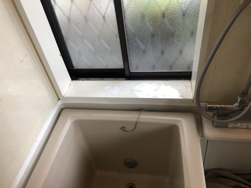 20-38 浴室 サッシ再生塗装