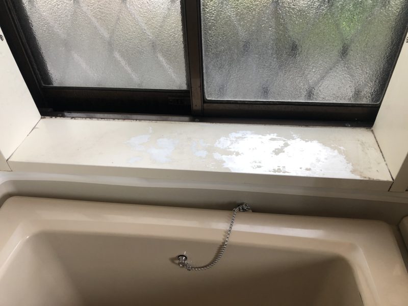 20-38 浴室 サッシ再生塗装