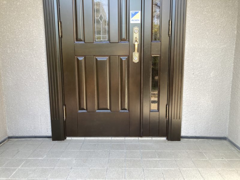 21-132 玄関ドア 塗装補修