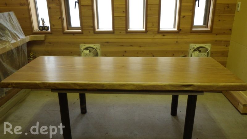 13-34　テーブル塗装