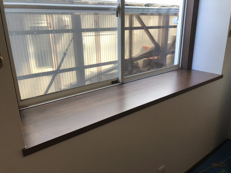 18-76  カウンター塗装補修