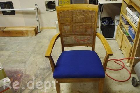 13-7　イス生地貼替