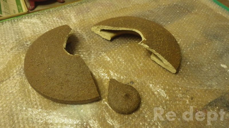 16-28　灯籠割れ補修