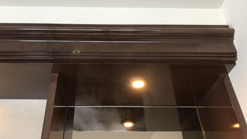 18-39  テレビボード 色調整