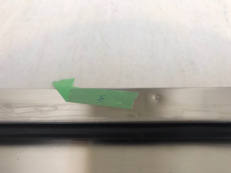 18-116  沓摺へこみ補修