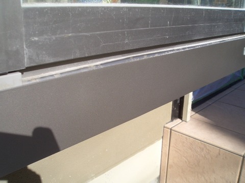 11-21　アルミへこみ補修