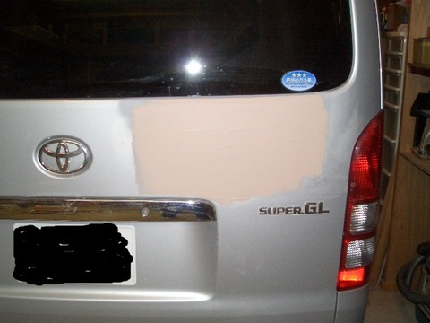 11-22　ハイエース補修