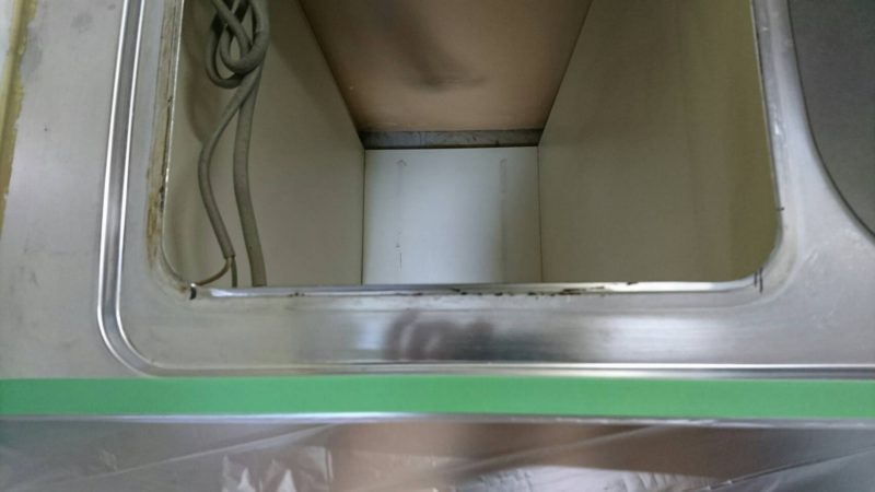 19-7  キッチン天板 開口拡大