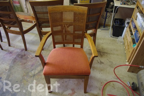 13-7　イス生地貼替