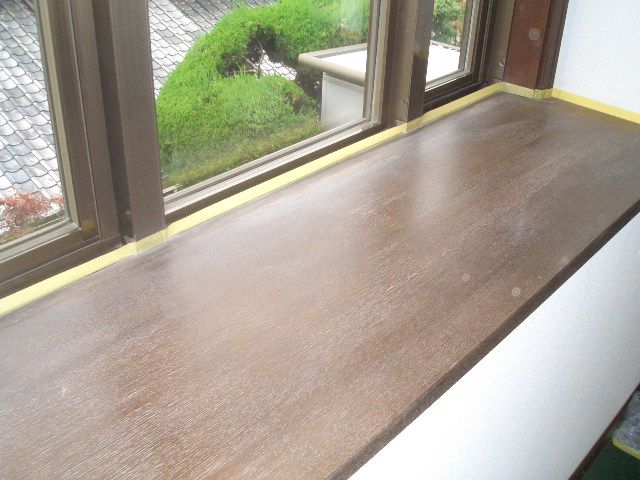 10-9　出窓カウンターメンテナンス