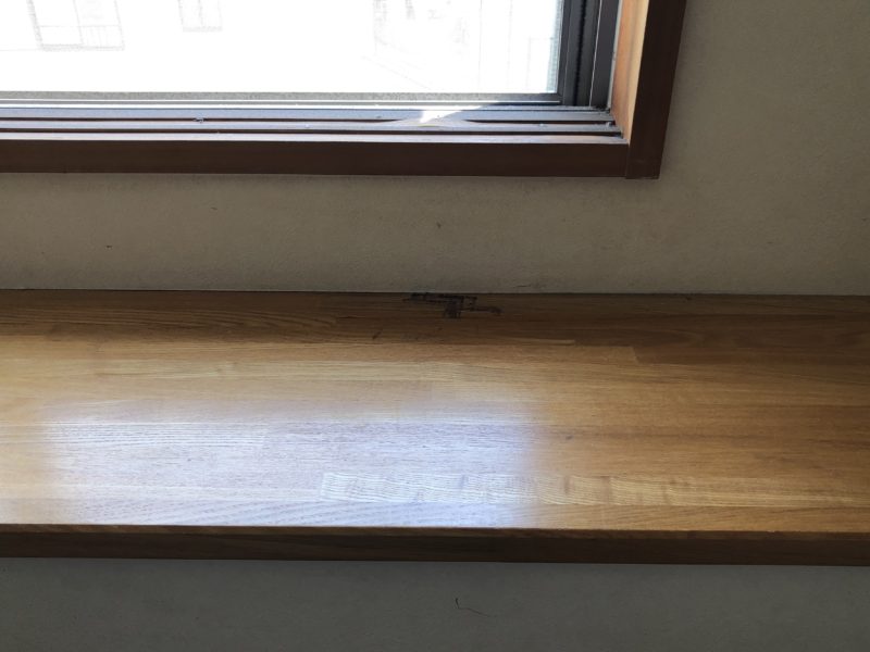 18-103  カウンター塗装補修