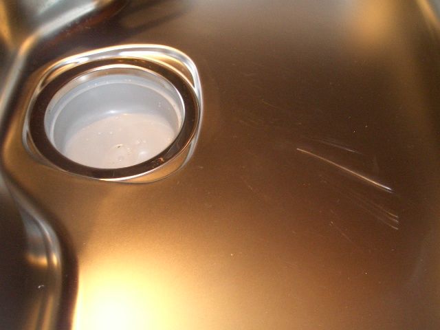 10-11　シンクすり傷補修