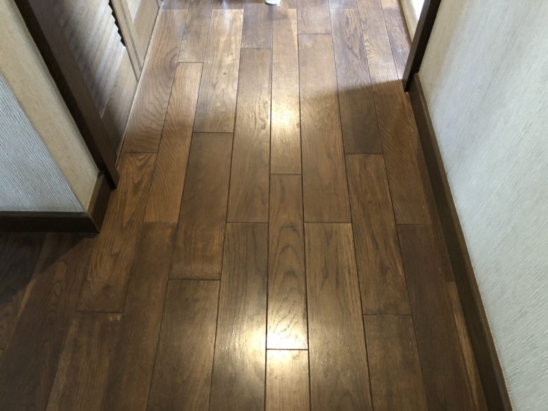 18-71  フロアーキズ補修