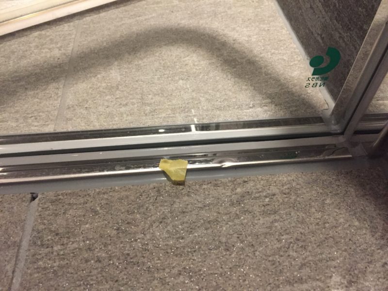 18-11  ステンレス鏡面 ヘコミ補修