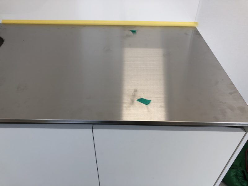 18-52  キッチン天板キズ補修