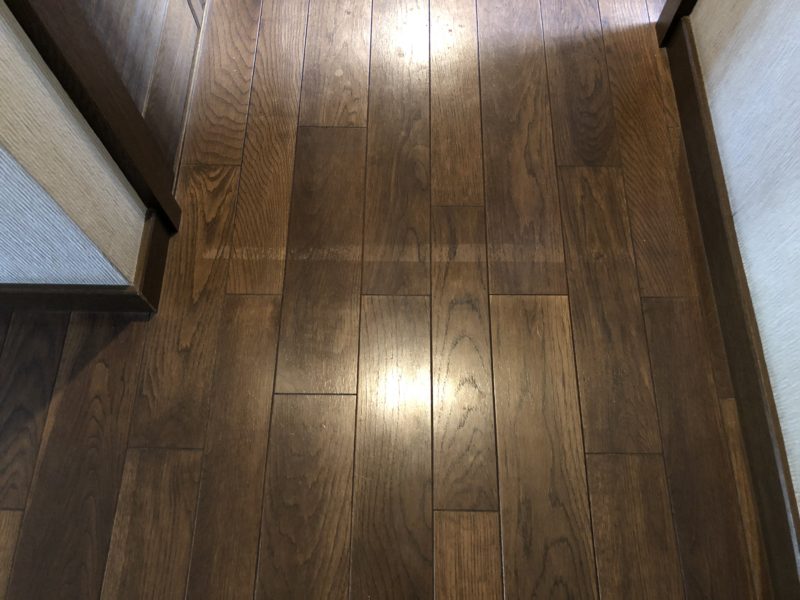 18-71  フロアーキズ補修