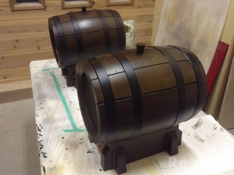 16-86　ワインサーバー塗装補修