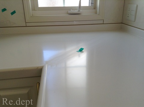 17-97　人工大理石ジョイント補修