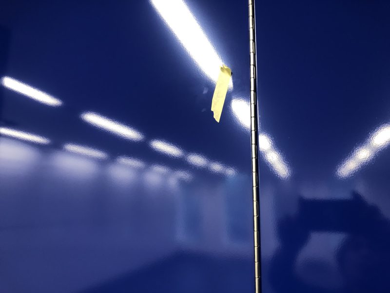 19-16  ブルーパネル 塗装補修