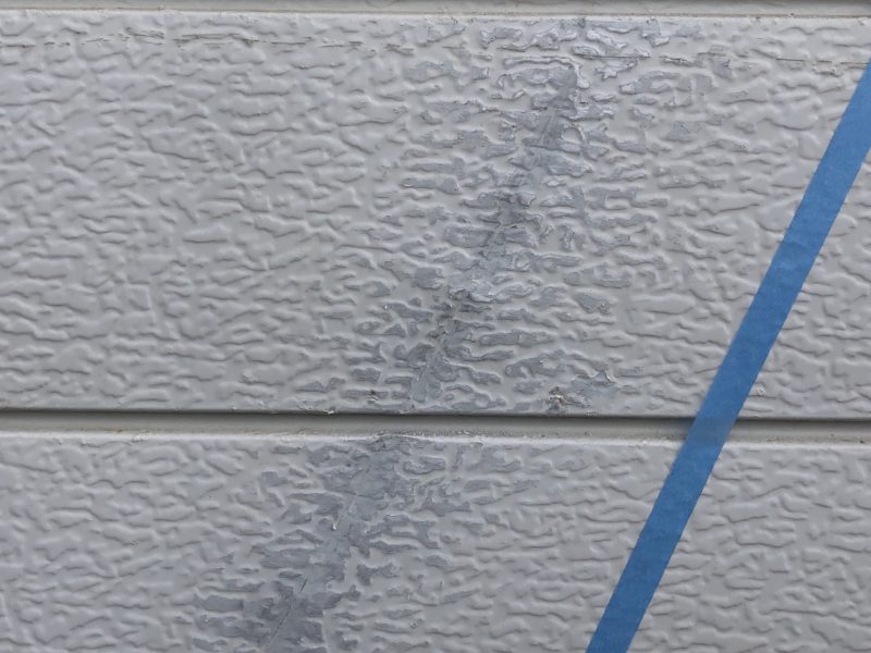 19-12  サイディング へこみ補修