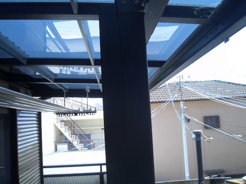 11-14　アルミ白化補修