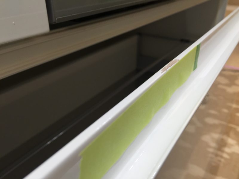 18-35  引出しキズ補修