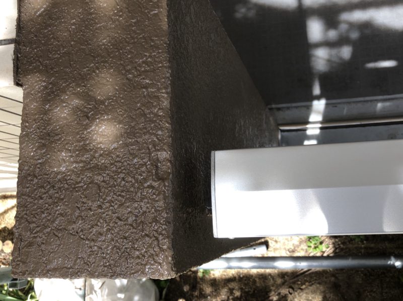 18-83  アルミ手すりキズ補修