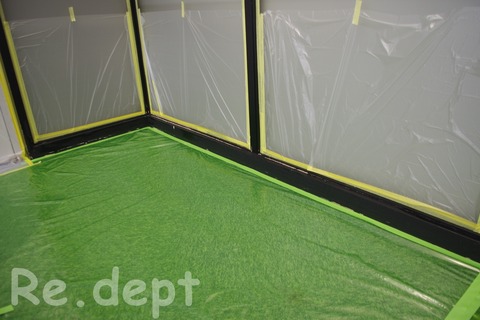 13-14　パーテーション補修