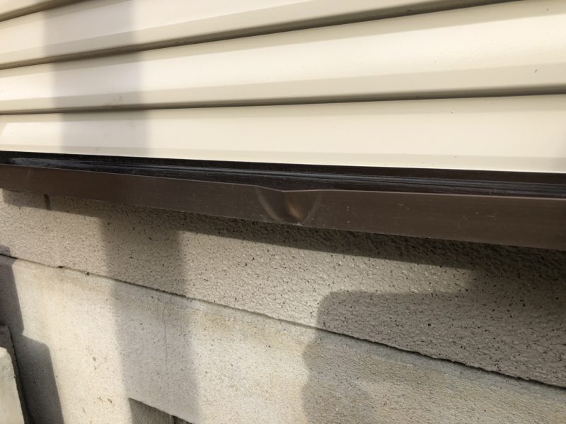 18-124  アルミサッシ曲がり補修