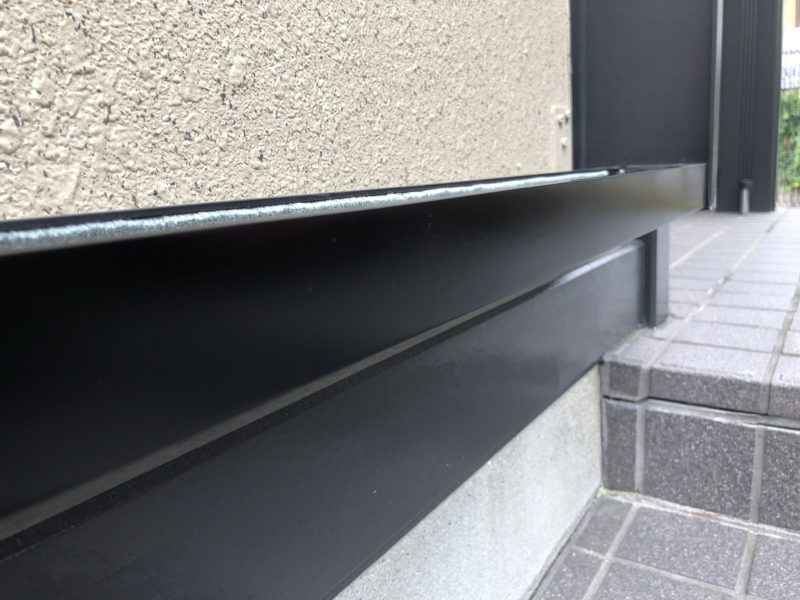 18-85  アルミレール曲がり補修