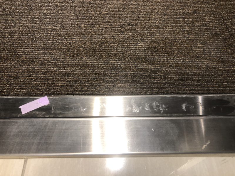 19-3  沓摺 すり傷補修