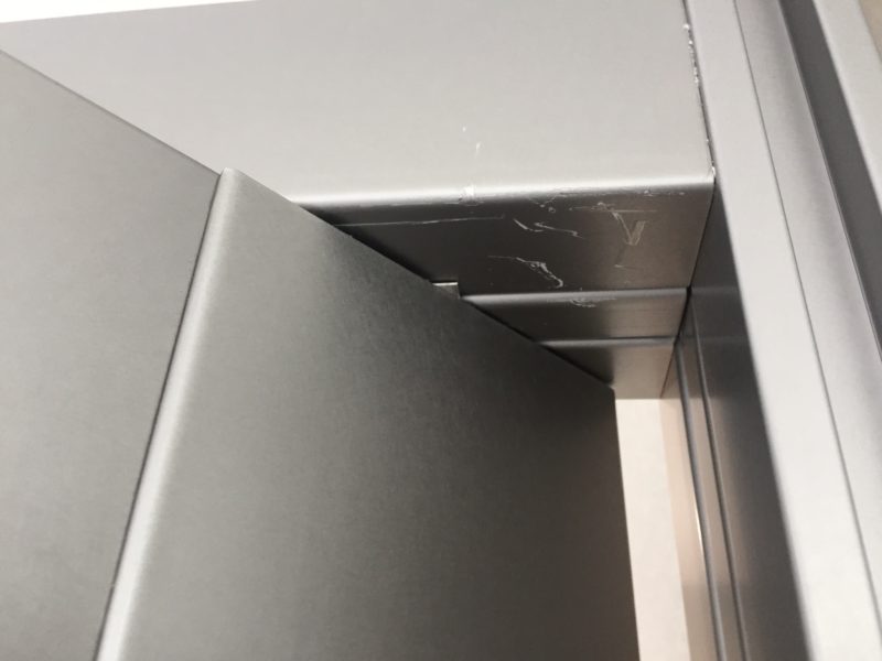 18-8  ステンレス塗装品 キズ補修