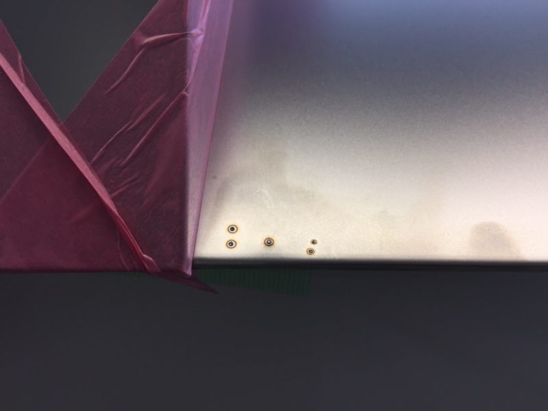 18-14  ステンレス膨れ補修