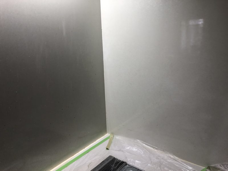 18-95  キッチンパネル キズ補修