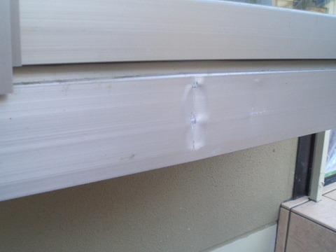 11-21　アルミへこみ補修