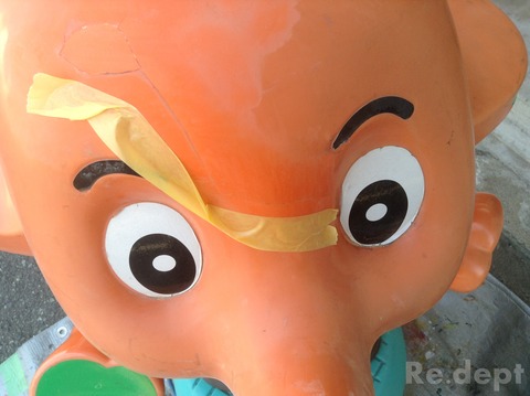 16-18　マスコット人形補修