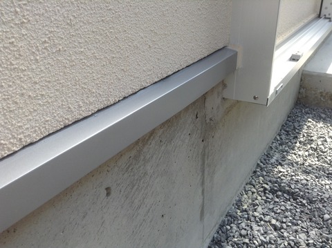 16-13　ガルバリュウムへこみ補修