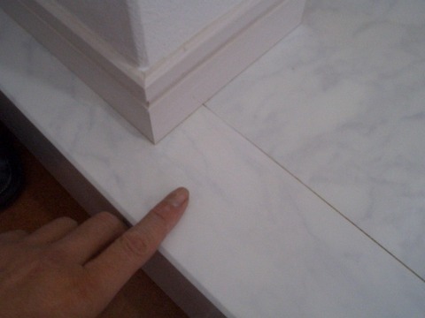 12-14　タイル調フロアー補修