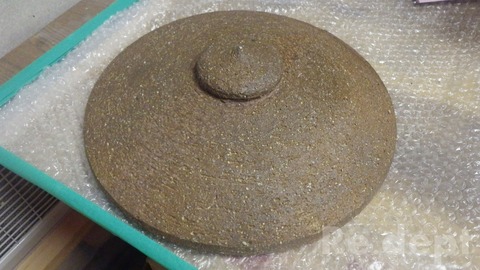 16-28　灯籠割れ補修