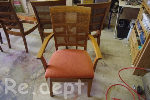 11-8　椅子生地張り替え