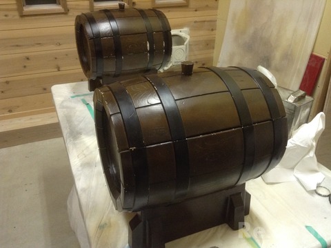 16-86　ワインサーバー塗装補修