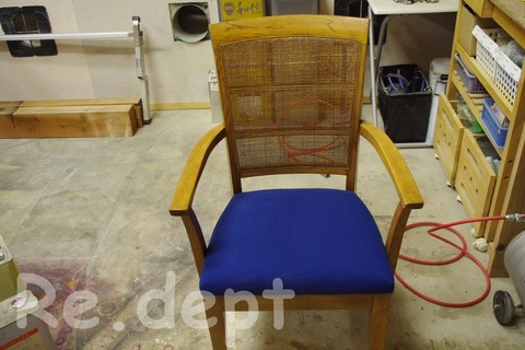 11-8　椅子生地張り替え