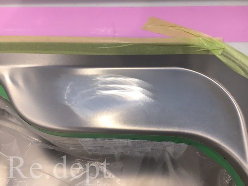 17-45　ステンレスシンクへこみ補修