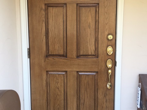 15-92 樹脂製ドア塗装