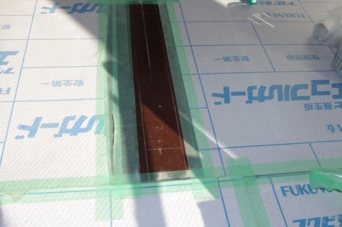 12-21  フロアー傷補修