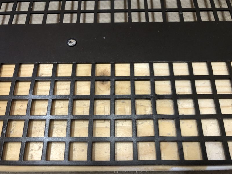 19-51  アルミフェンス ふくれ補修