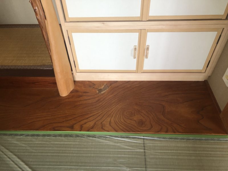 19-65  地板 キズ補修